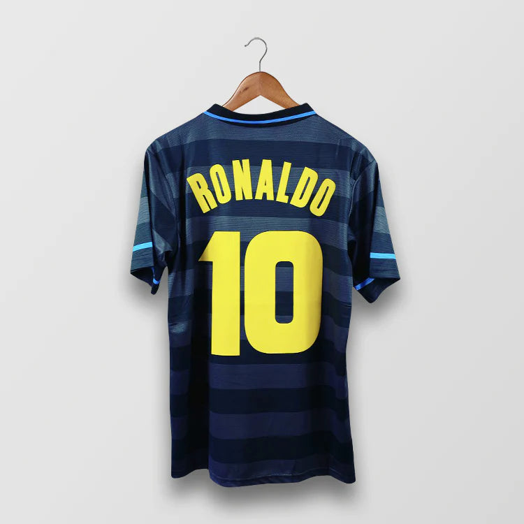 Inter Milan 1997 98 Third Retro Football Shirt RONALDO 10 Soccer Studio