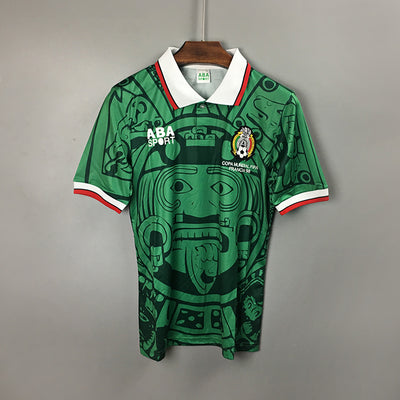 Mexico Home 1998 Retro Football Shirt