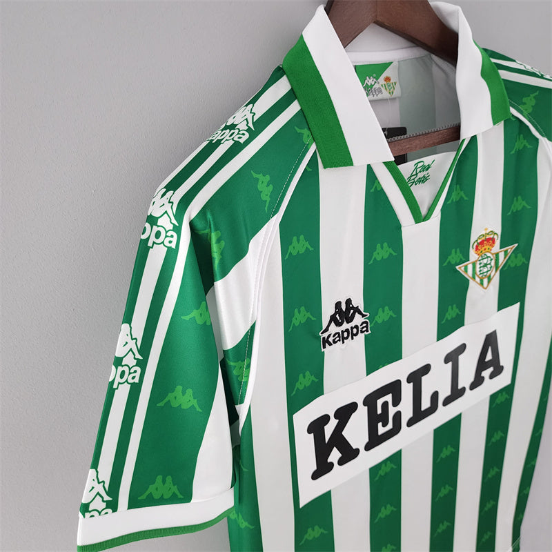 Real Betis Home 1996/97 Retro Football Shirt