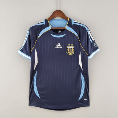 Argentina Away 2006 Retro Football Shirt