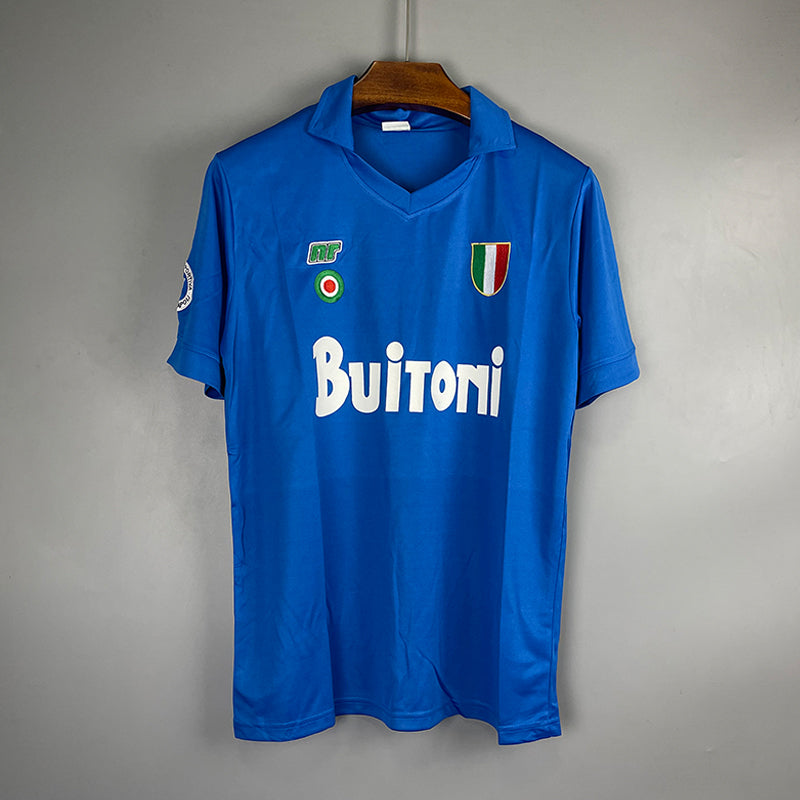 Napoli Home 1987/88 Retro Football Shirt