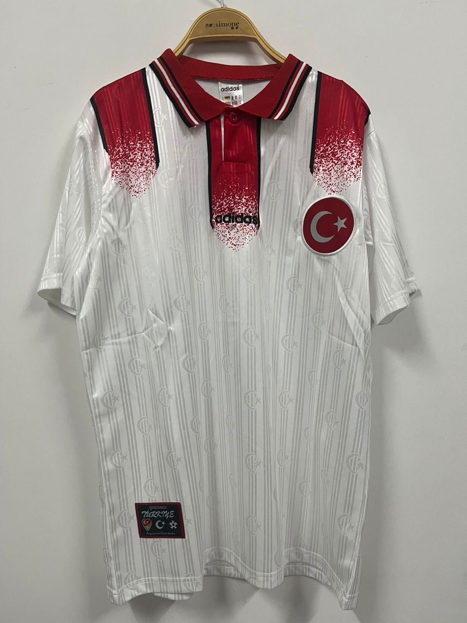 Turkey 1996/97 Away- Retro Football Shirt