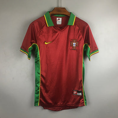 Portugal Home 1998 Retro Football Shirt