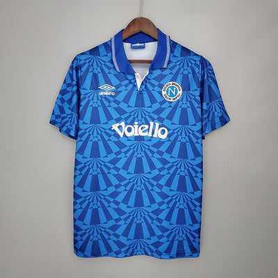 Napoli Home 1991/93 Retro Football Shirt