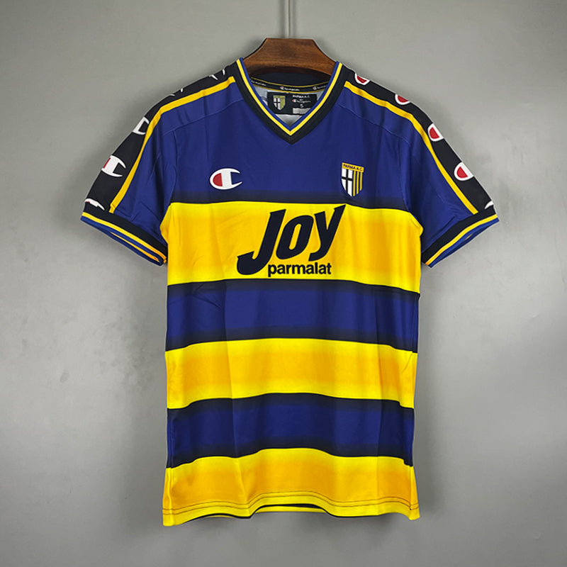 Parma Home 2001/02 Retro Football Shirt