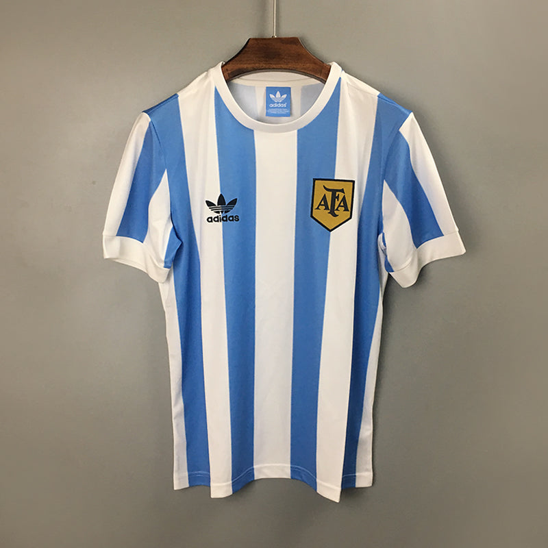 Argentina Home 1978 Retro Football Shirt