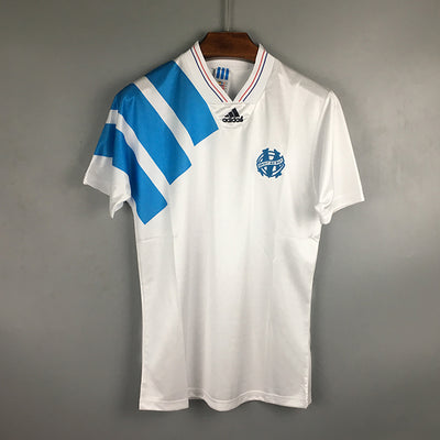 Marseille Home 1992/93 Retro Football Shirt