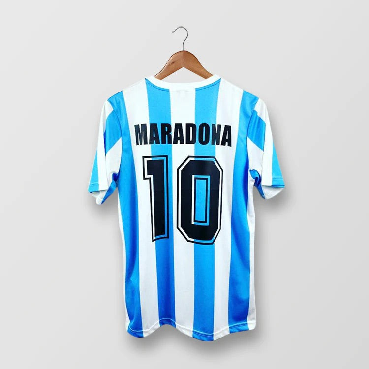 Argentina 1978 Home- Retro Football Shirt - Maradona 10