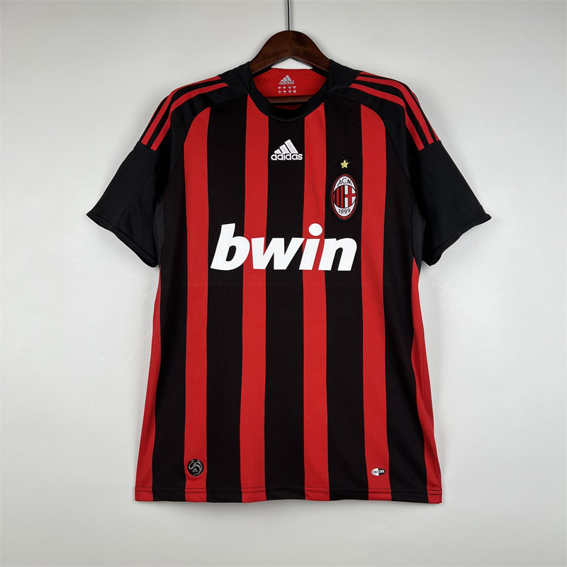 AC Milan Home 2008/09 Retro football shirt