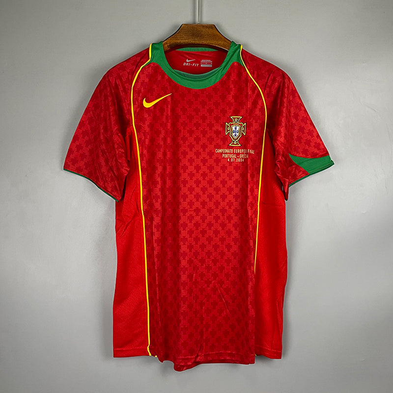 Portugal Home 2004 Retro Football Shirt