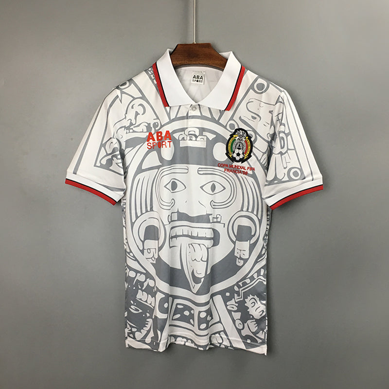 Mexico Away 1998 Retro Football Shirt