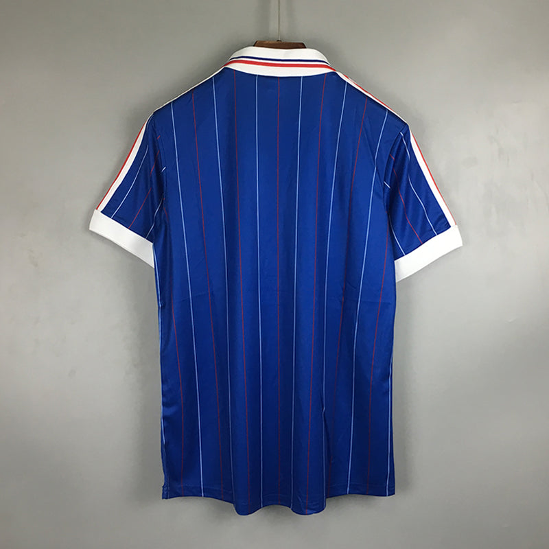 France Home 1982 Retro Football Shirt