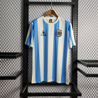 Argentina Home 1986 Retro Football Shirt