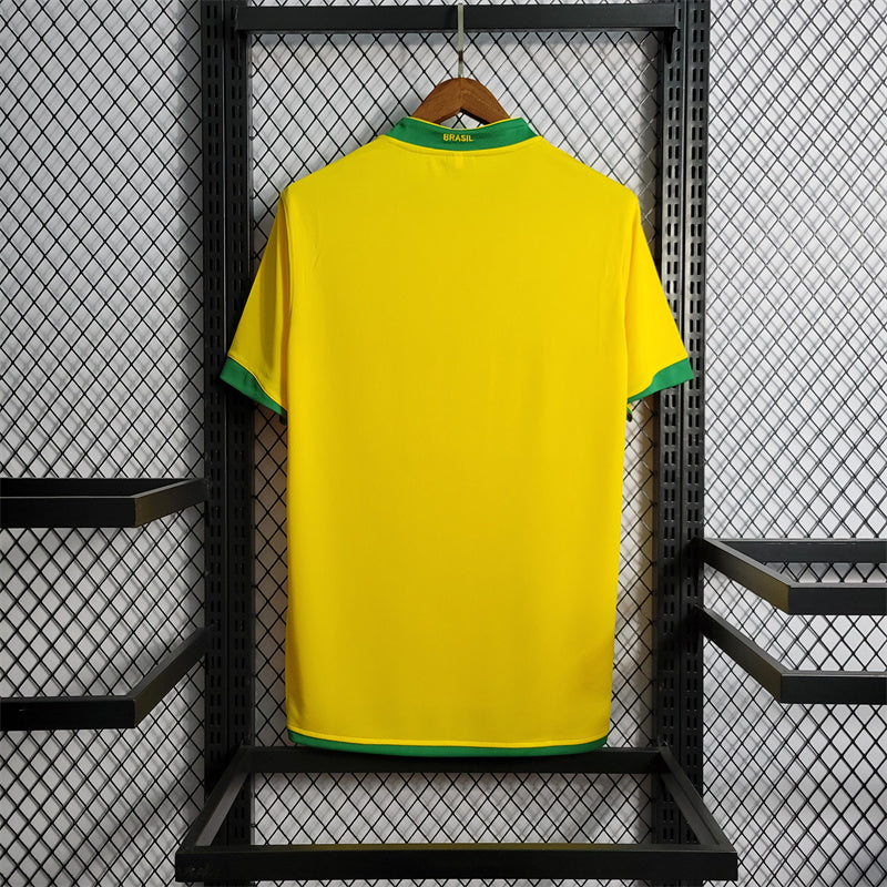 Brazil Home 2006 Retro Football Shirt