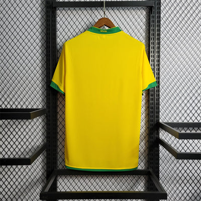 Brazil Home 2006 Retro Football Shirt