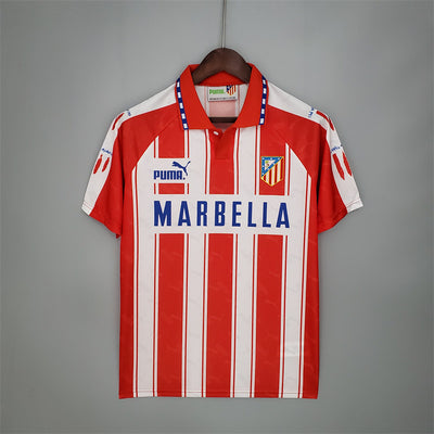 Atletico Madrid Home 1994/95 Retro Football Shirt